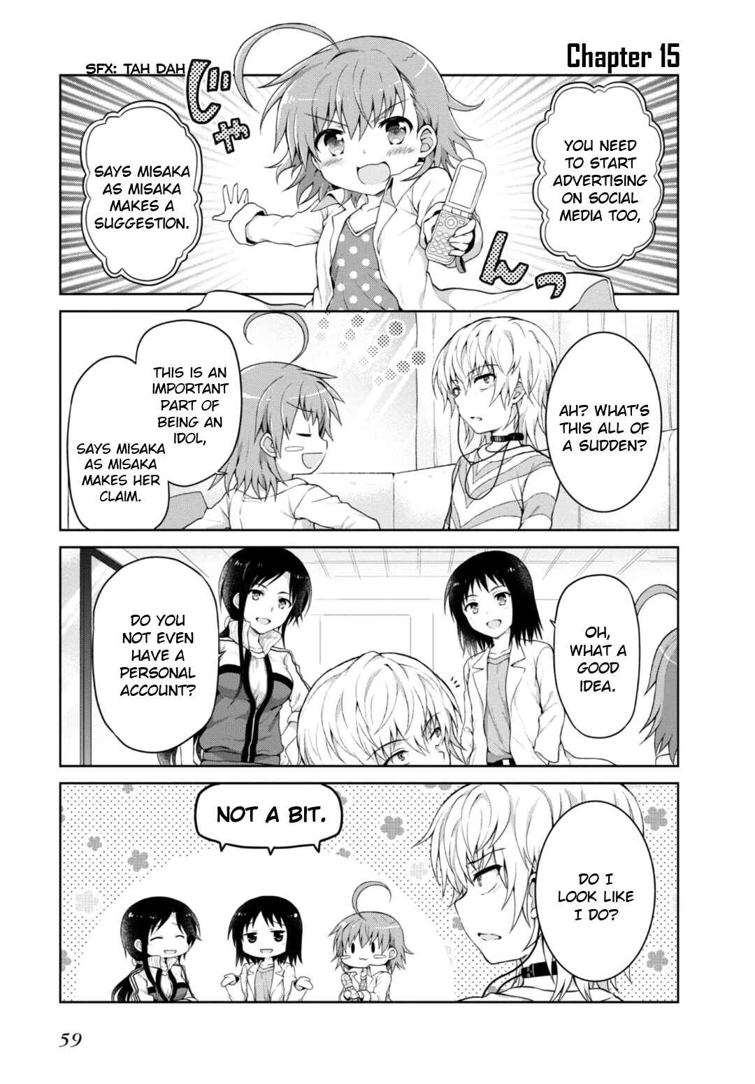 Page 1 Chapter 15 Toaru Idol no Accelerator-sama