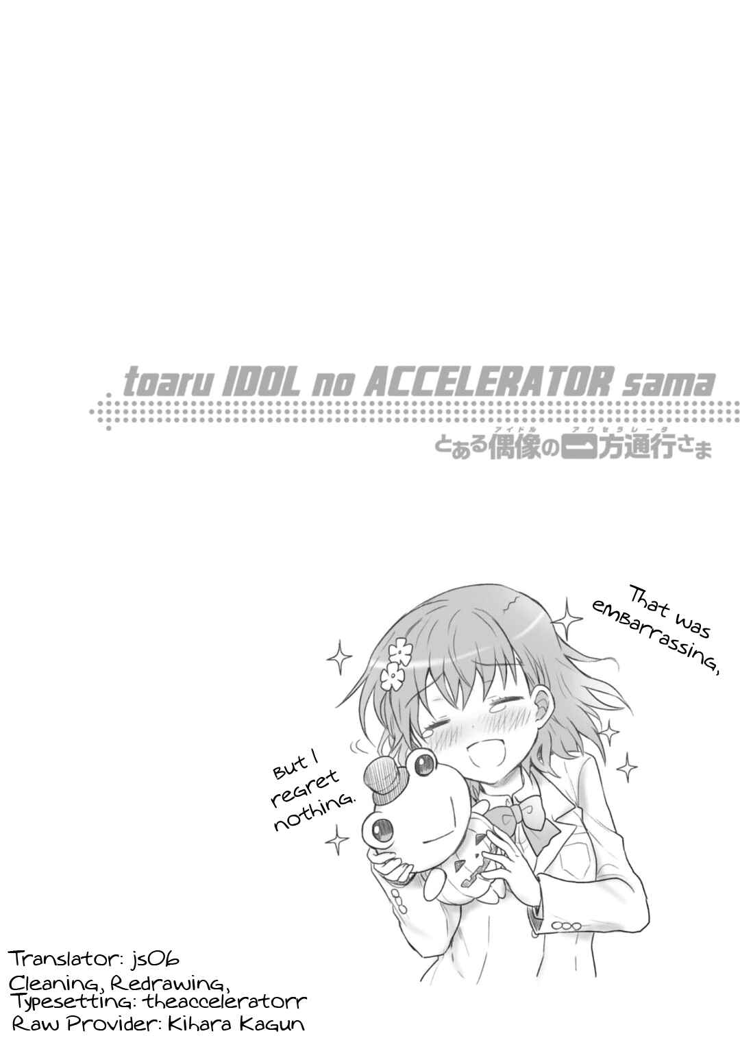 Page 13 Chapter 19 Toaru Idol no Accelerator-sama