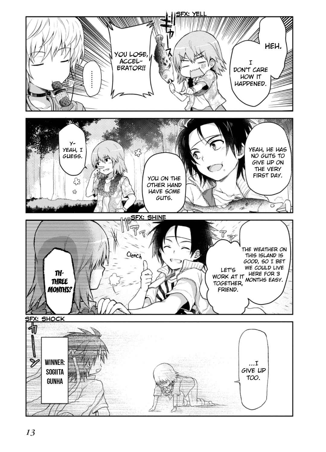 Page 14 Chapter 11 Toaru Idol no Accelerator-sama