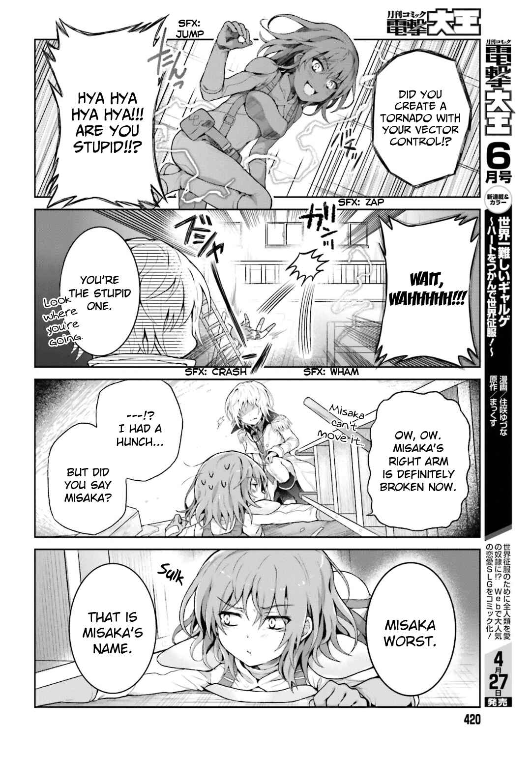 Page 8 Chapter 31 Toaru Idol no Accelerator-sama