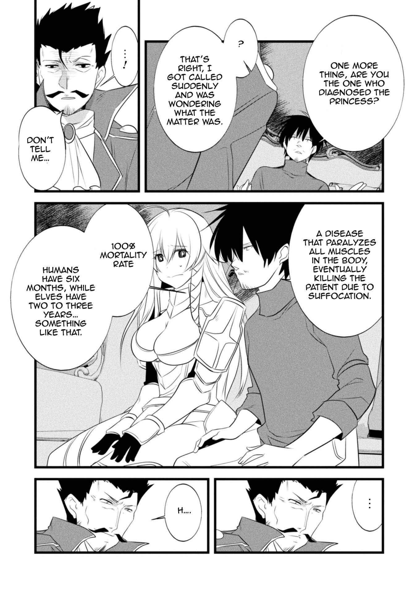 Page 10 Chapter 8 Tanaka ~Nenrei Equal Kanojo Inaireki no Mahoutsukai~