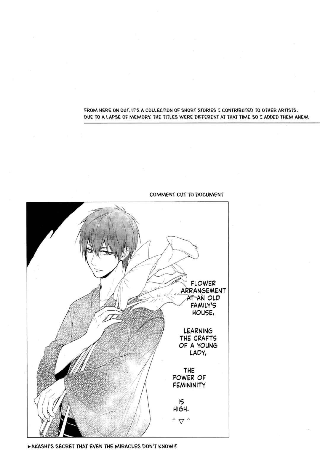 Page 6 Chapter 12 Kuroko no Basket - Sairoku Hon (Doujinshi)