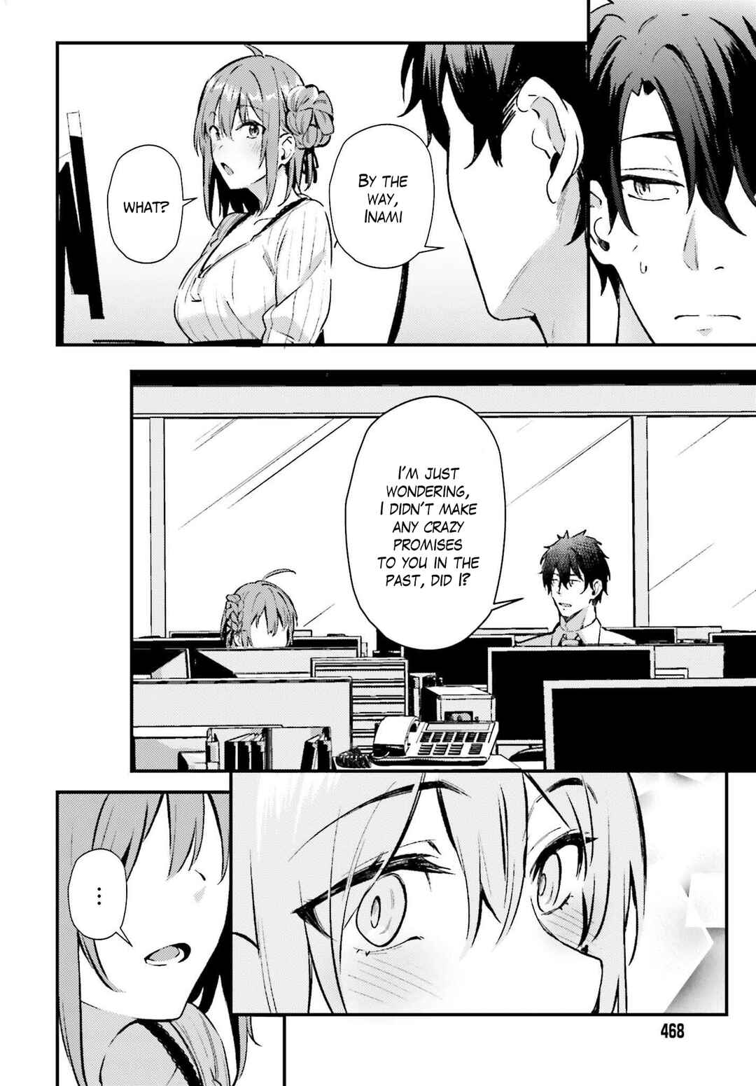 Page 8 Chapter 2 Kamatte Shinsotsu-chan ga Maikai Sasottekuru