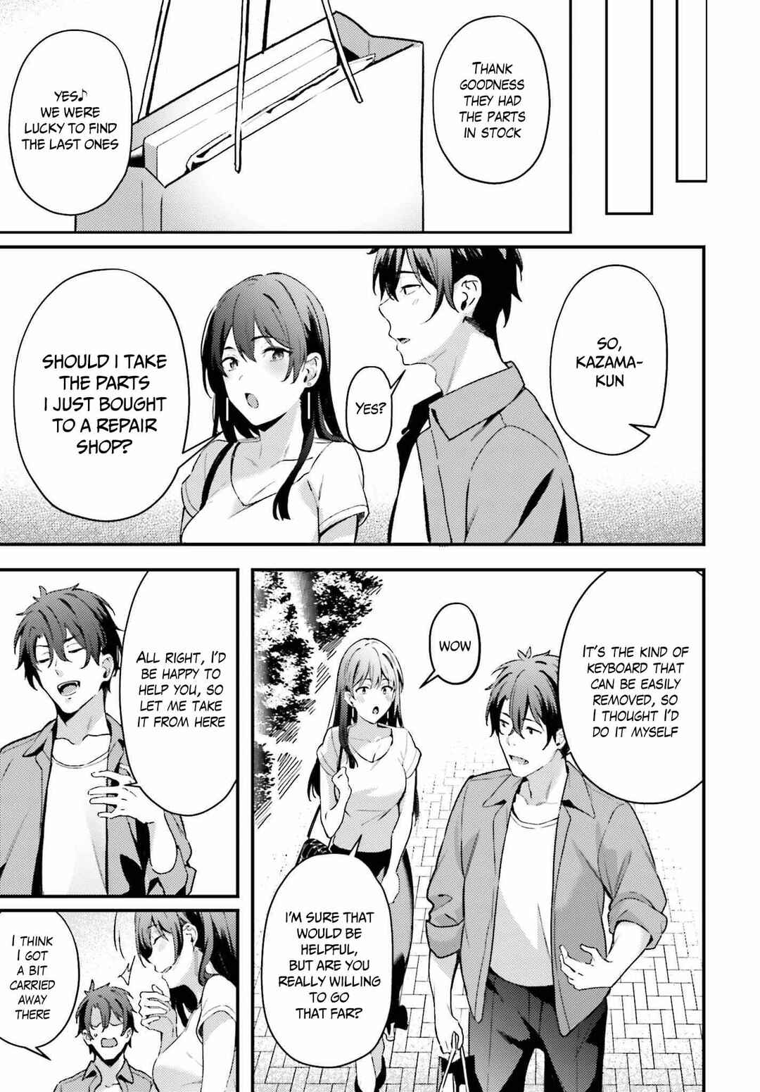 Page 13 Chapter 4 Kamatte Shinsotsu-chan ga Maikai Sasottekuru