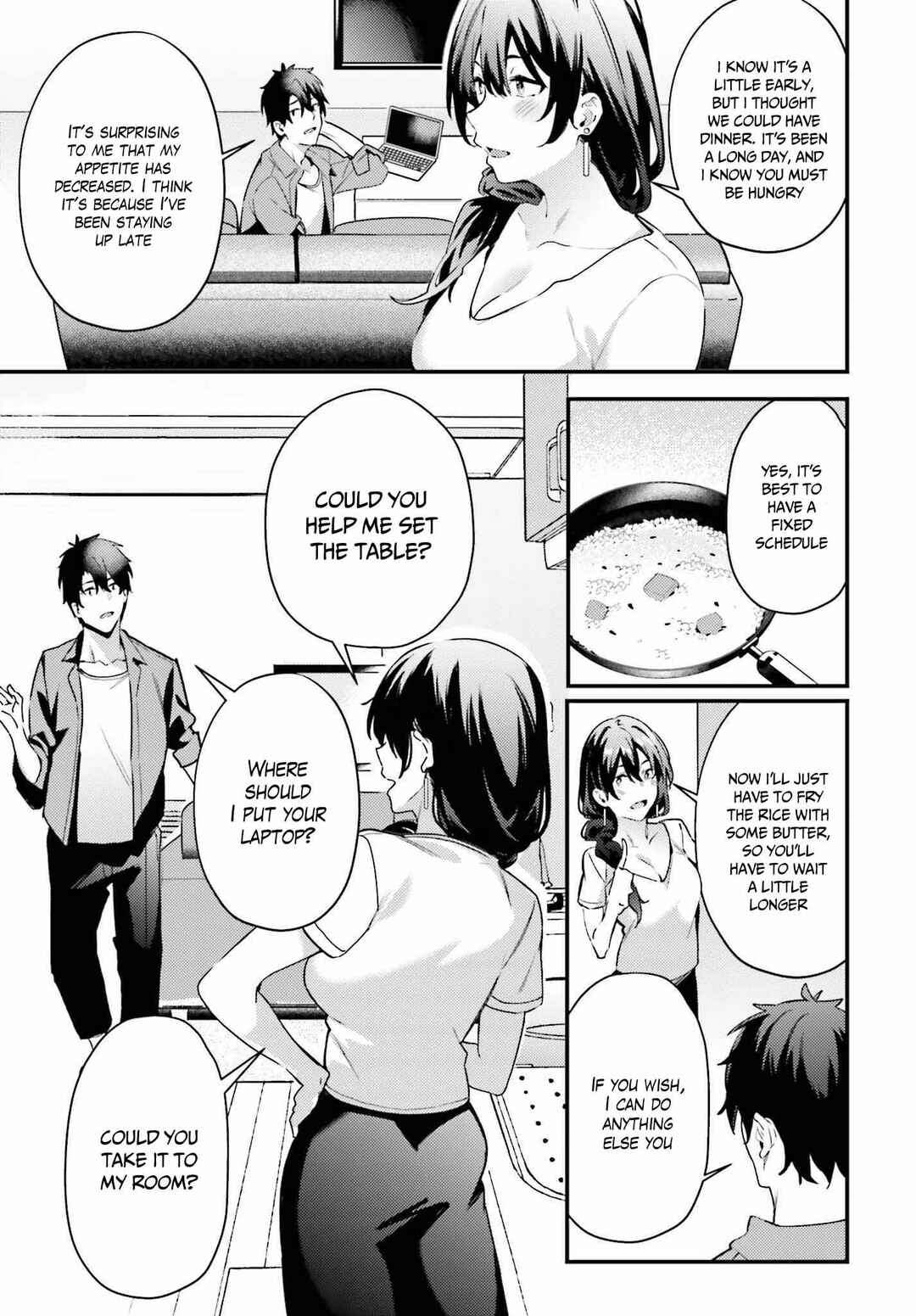 Page 21 Chapter 4 Kamatte Shinsotsu-chan ga Maikai Sasottekuru