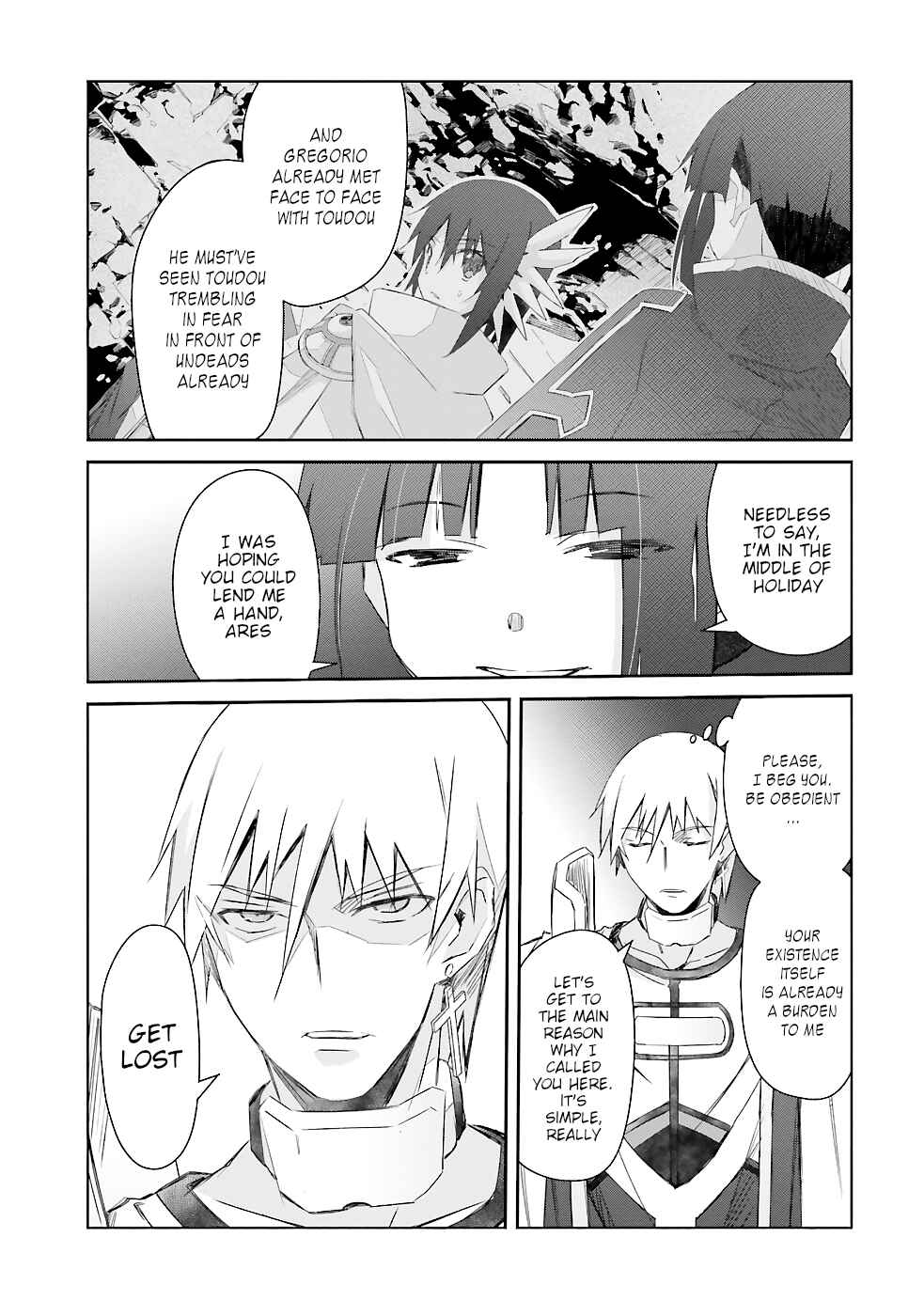 Page 22 Chapter 19 Darenidemo Dekiru Kage Kara Tasukeru Mao Tobatsu