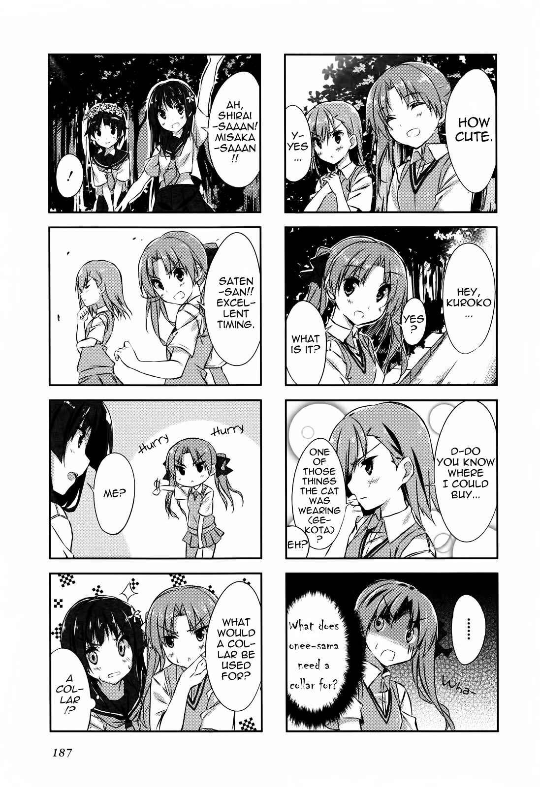 Page 3 Chapter 29 4-koma Koushiki Anthology - Toaru Kagaku no Railgun x Toaru Majutsu no Index