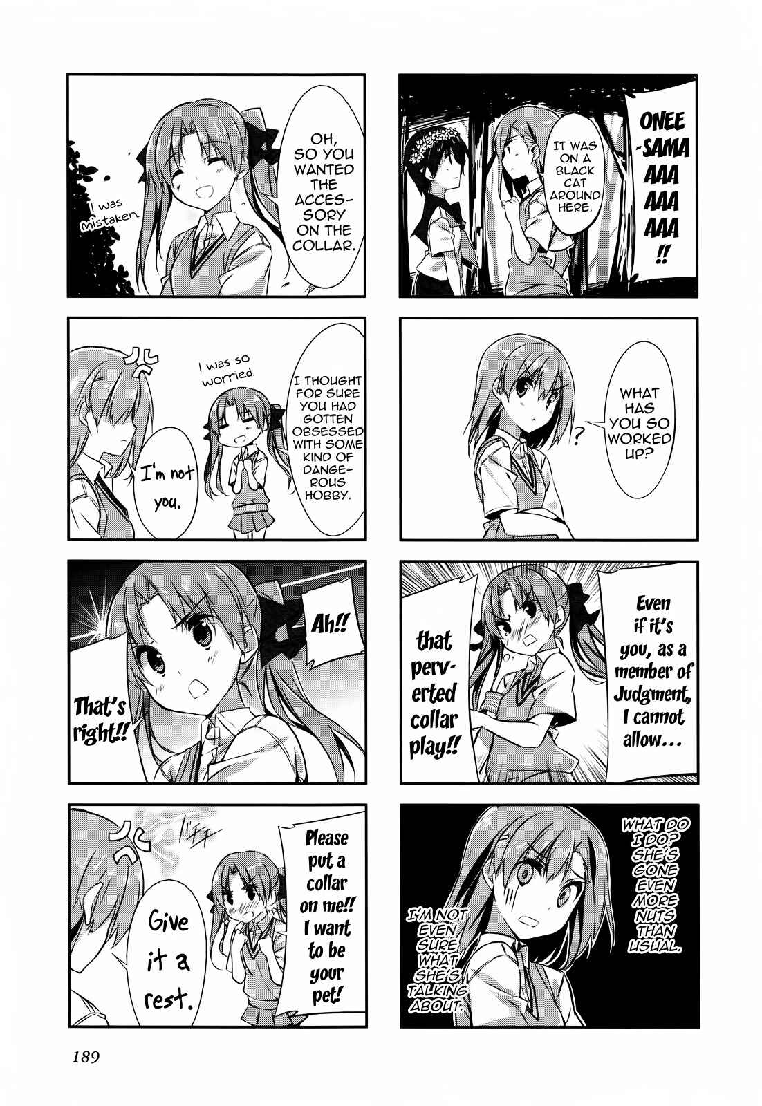 Page 5 Chapter 29 4-koma Koushiki Anthology - Toaru Kagaku no Railgun x Toaru Majutsu no Index