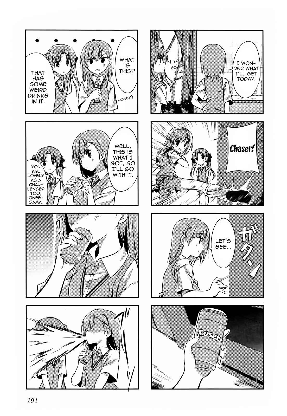 Page 7 Chapter 29 4-koma Koushiki Anthology - Toaru Kagaku no Railgun x Toaru Majutsu no Index