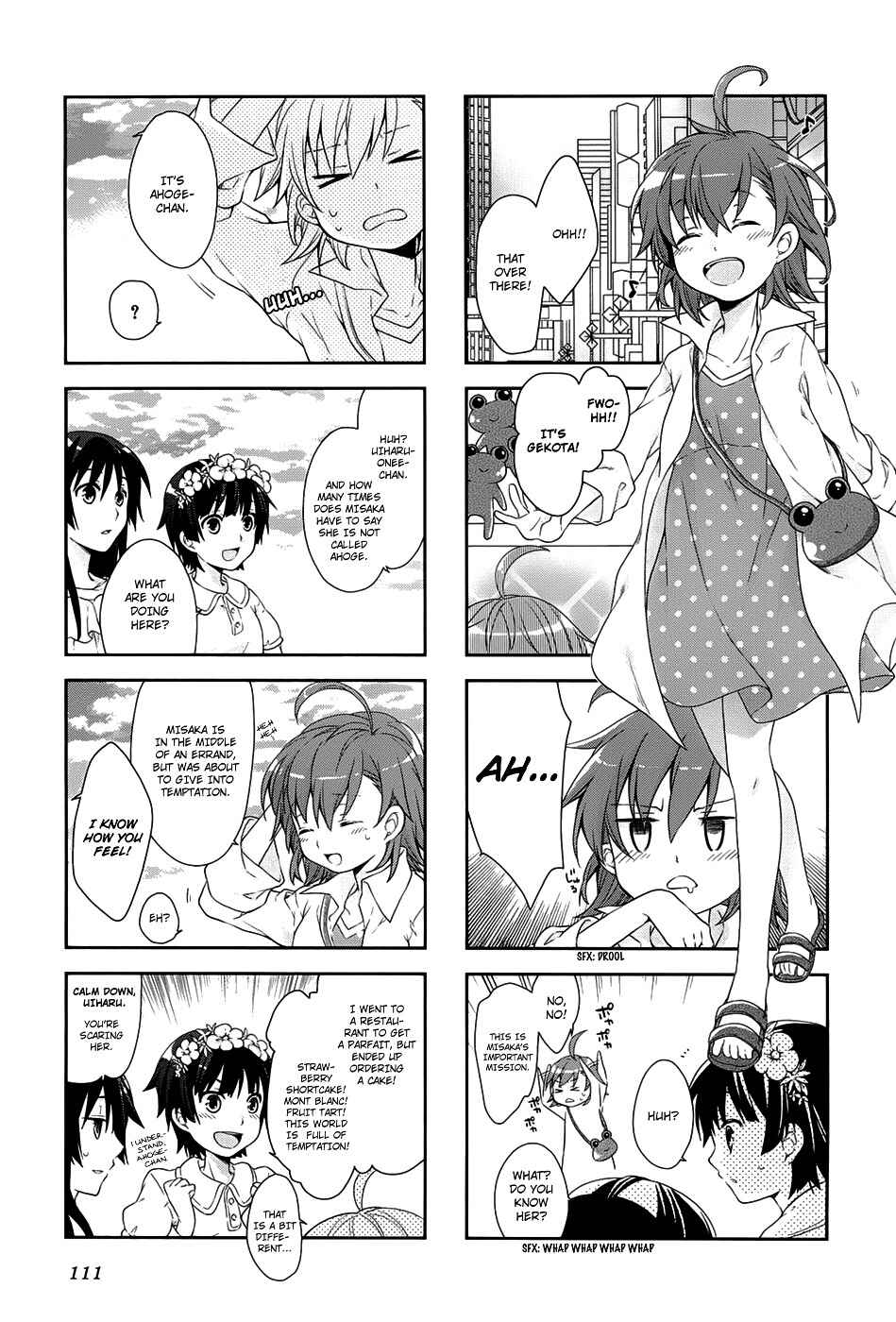 Page 6 Chapter 15 4-koma Koushiki Anthology - Toaru Kagaku no Railgun x Toaru Majutsu no Index