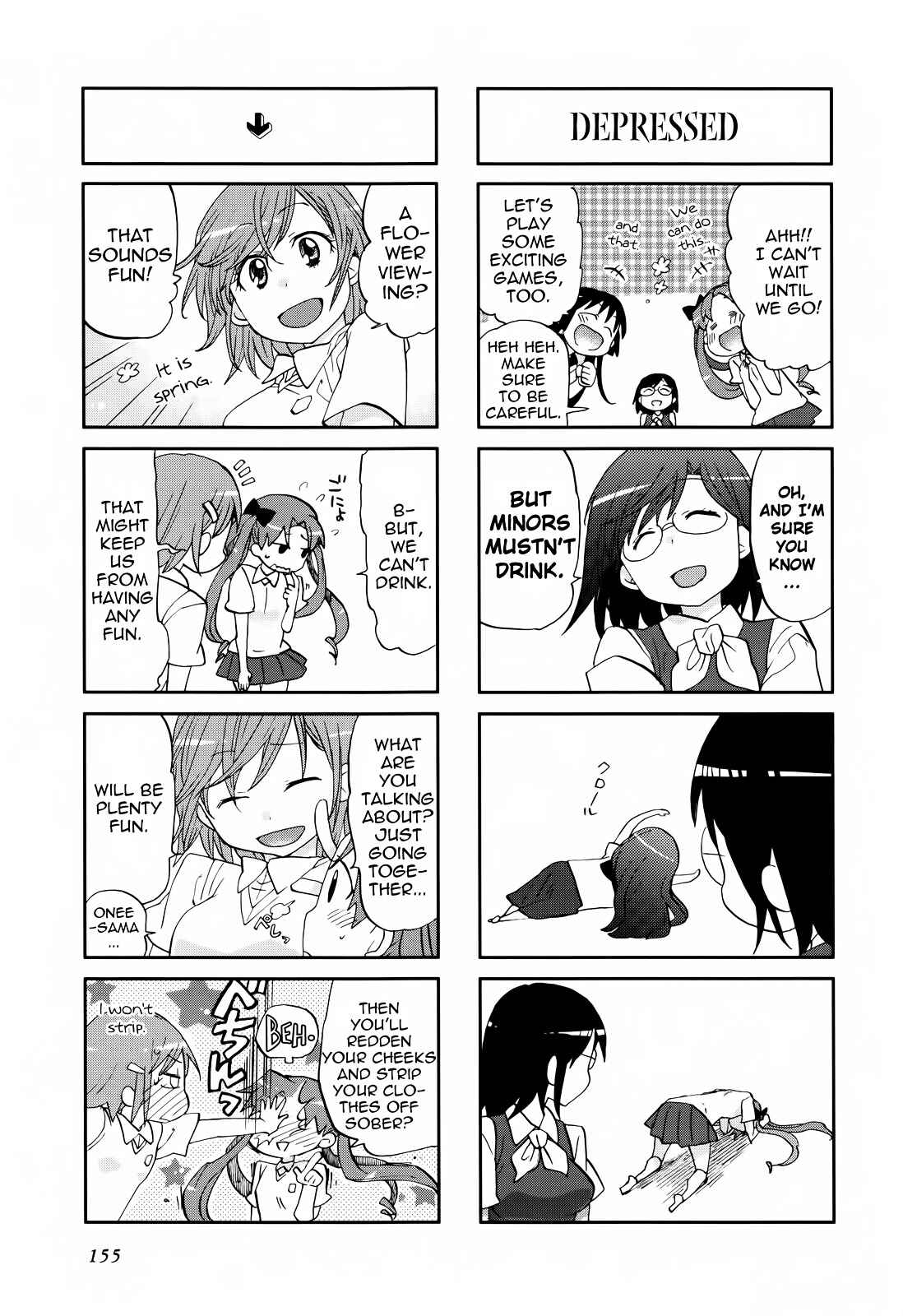 Page 3 Chapter 19 4-koma Koushiki Anthology - Toaru Kagaku no Railgun x Toaru Majutsu no Index