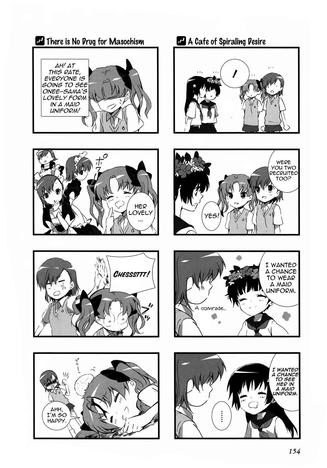 Page 4 Chapter 8 4-koma Koushiki Anthology - Toaru Kagaku no Railgun x Toaru Majutsu no Index