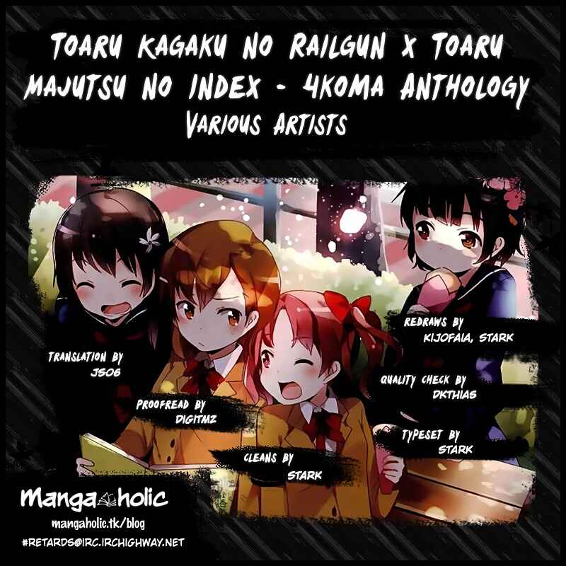 Page 2 Chapter 6 4-koma Koushiki Anthology - Toaru Kagaku no Railgun x Toaru Majutsu no Index