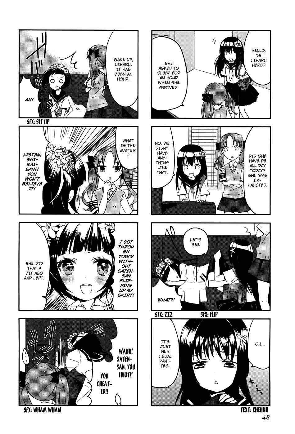 Page 9 Chapter 6 4-koma Koushiki Anthology - Toaru Kagaku no Railgun x Toaru Majutsu no Index