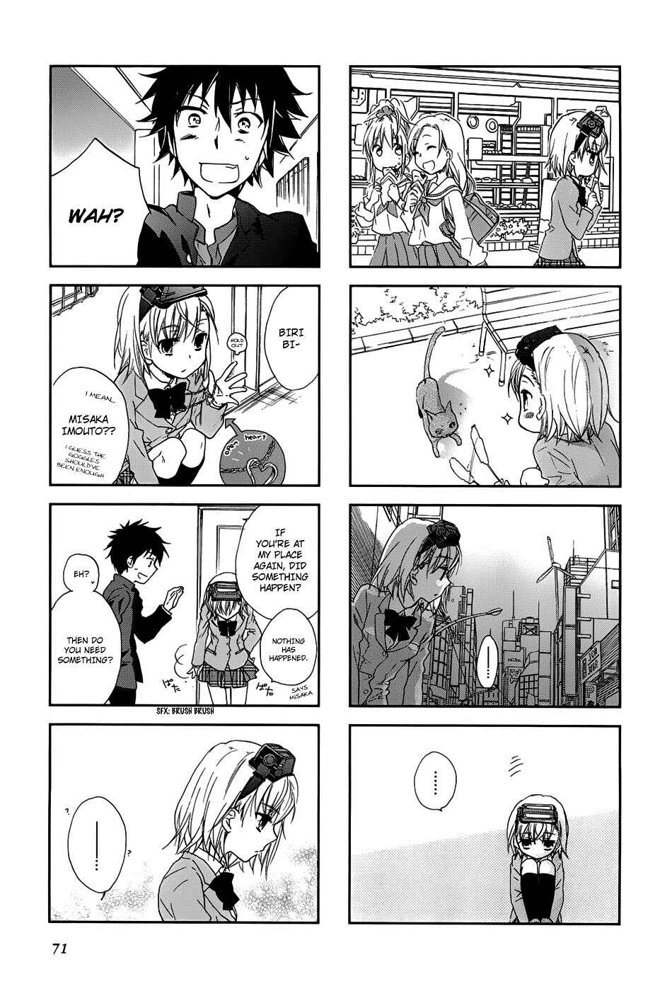Page 6 Chapter 10 4-koma Koushiki Anthology - Toaru Kagaku no Railgun x Toaru Majutsu no Index