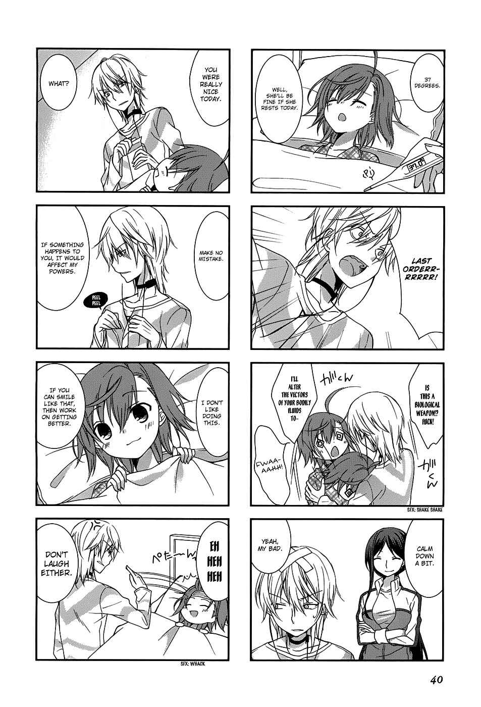 Page 9 Chapter 5 4-koma Koushiki Anthology - Toaru Kagaku no Railgun x Toaru Majutsu no Index
