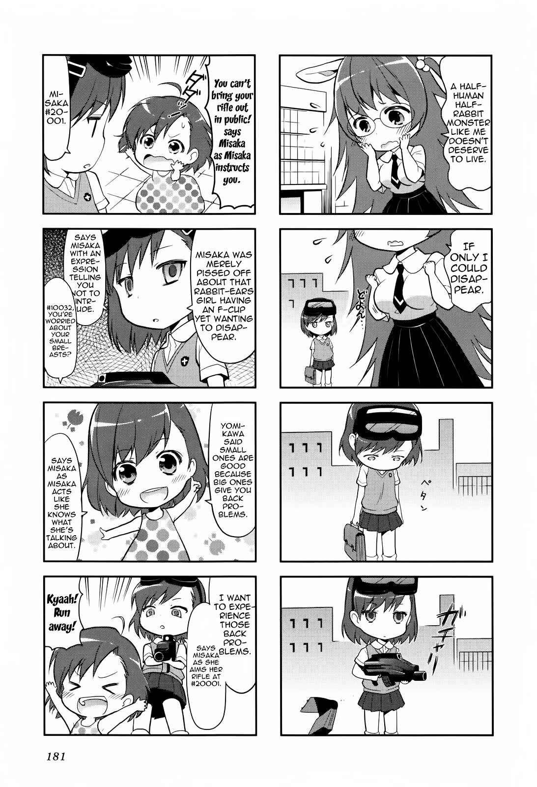 Page 5 Chapter 25 4-koma Koushiki Anthology - Toaru Kagaku no Railgun x Toaru Majutsu no Index