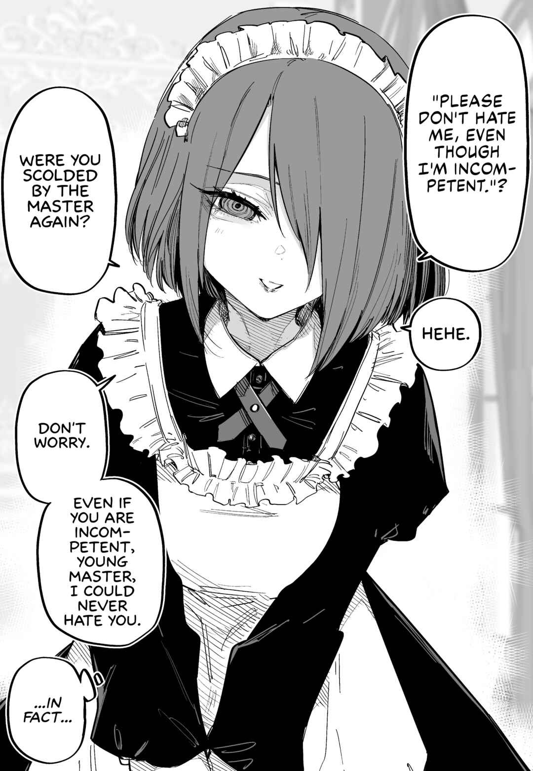 Page 1 Chapter 1 Munou na Bocchan ni Yasashii Maid-san