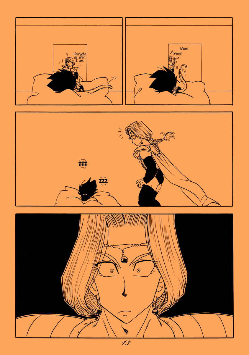 Page 13 Chapter Unknown_3657 Dragon Ball - Dogs and Monkeys Actually Get Along Well (Doujinshi)