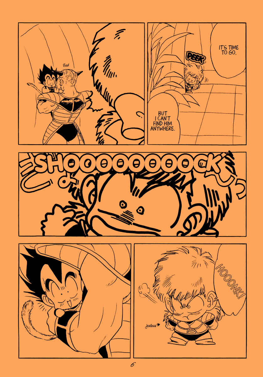 Page 6 Chapter Unknown_3657 Dragon Ball - Dogs and Monkeys Actually Get Along Well (Doujinshi)