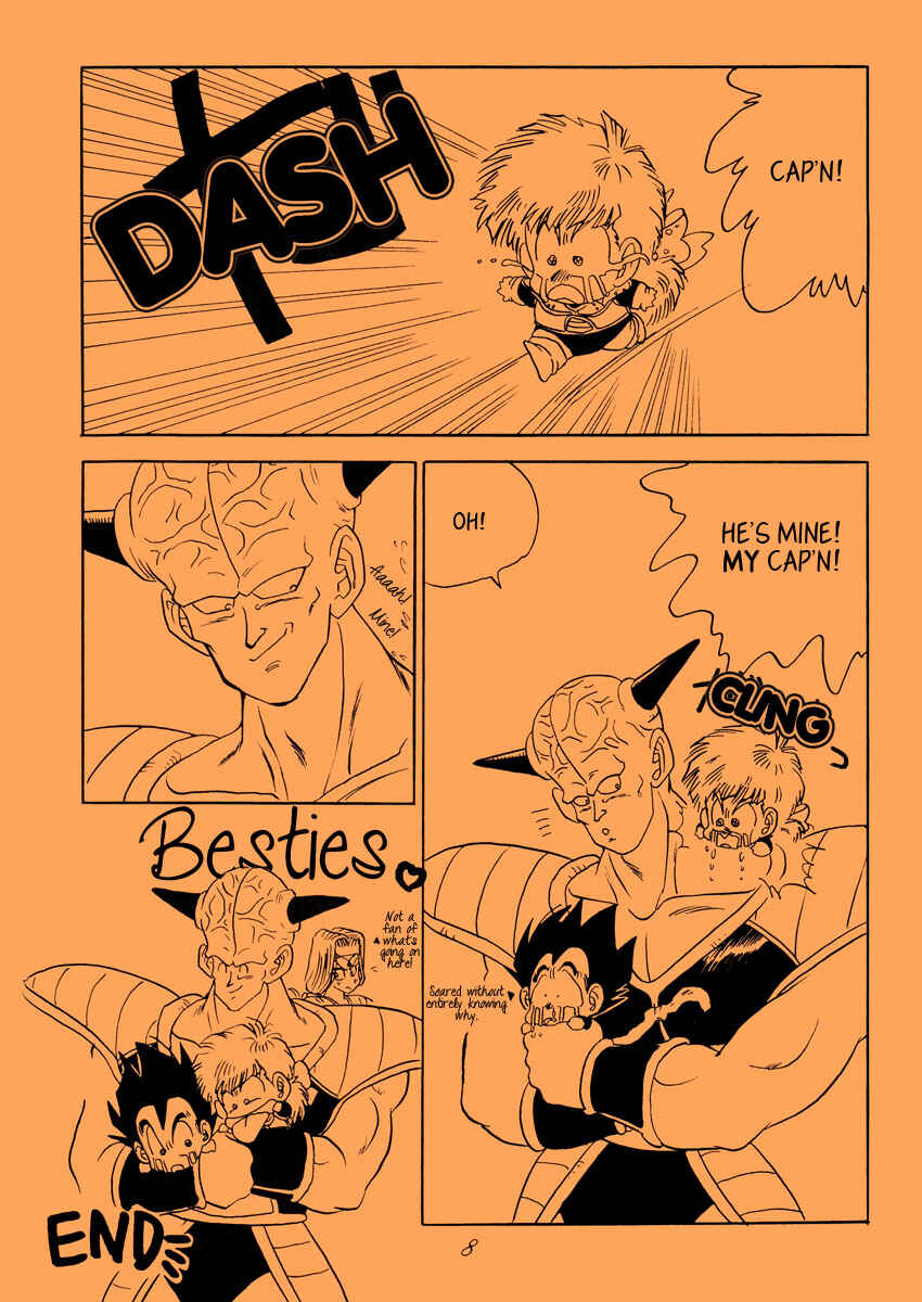 Page 8 Chapter Unknown_3657 Dragon Ball - Dogs and Monkeys Actually Get Along Well (Doujinshi)