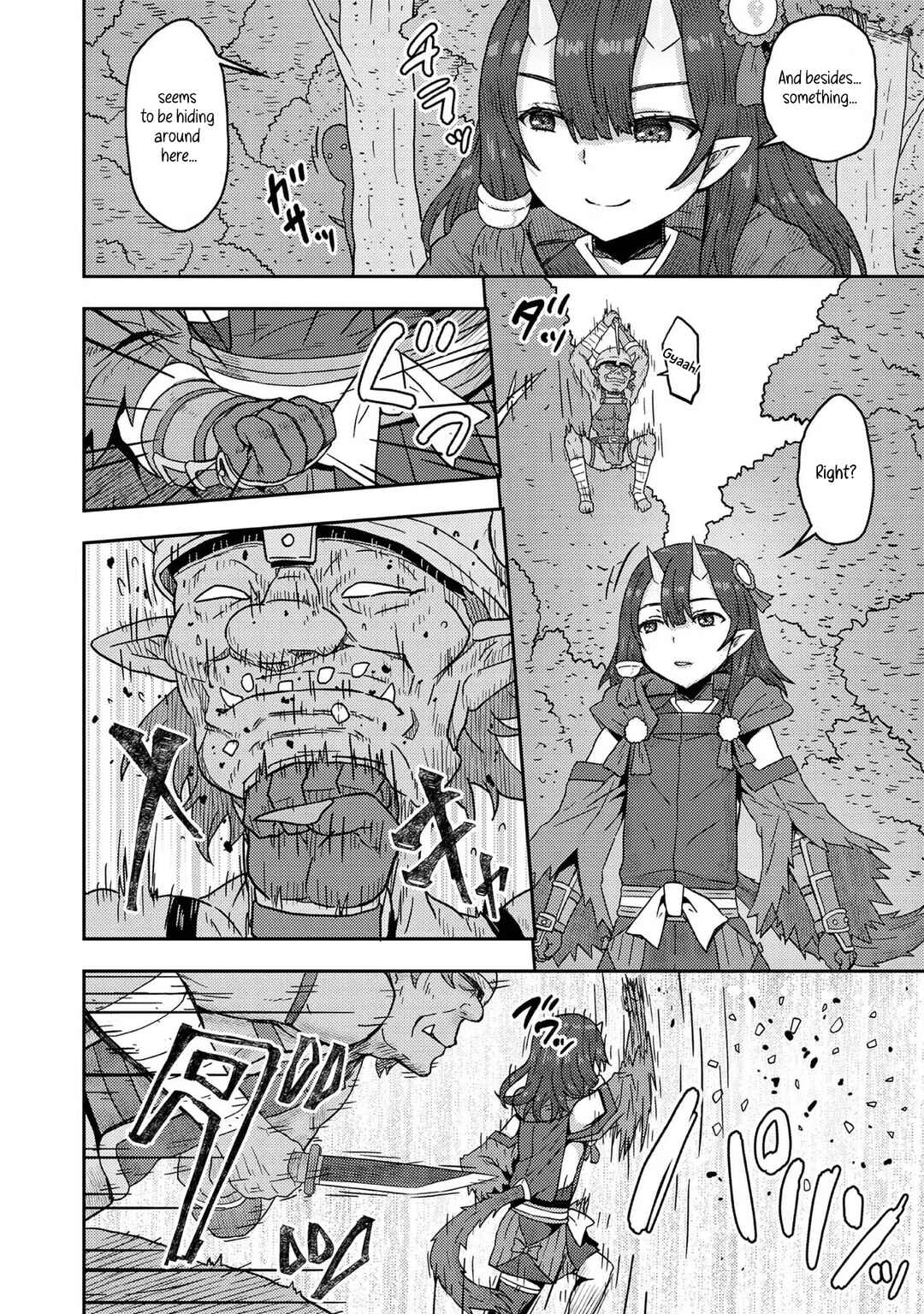 Page 8 Chapter 13 Dageki-kei Onikko ga Yuku Haishindou! @comic
