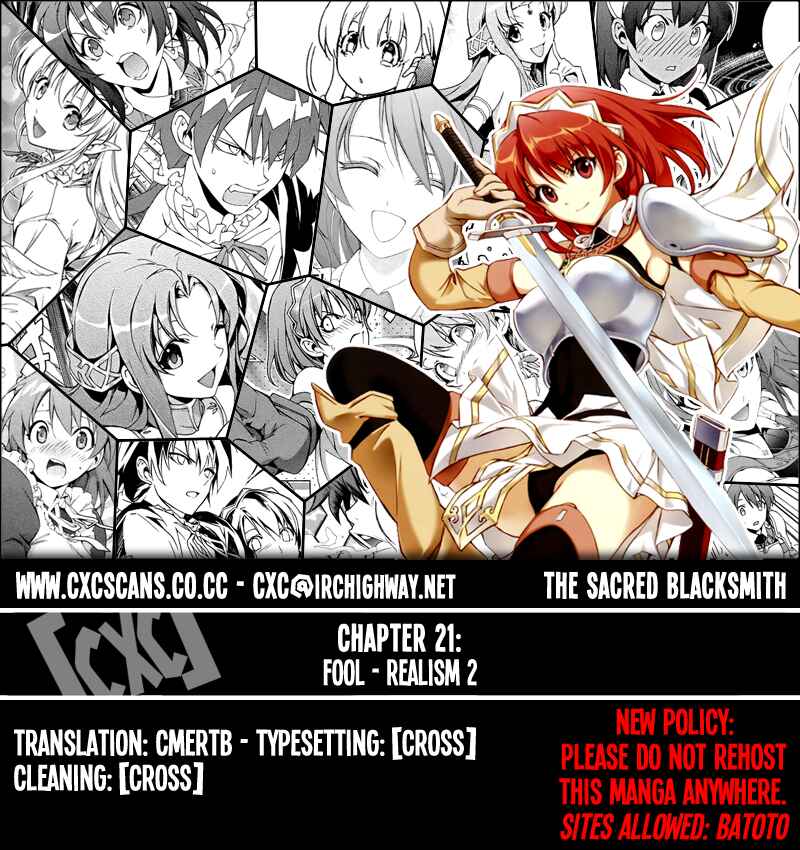Page 1 Chapter 21 The Sacred Blacksmith