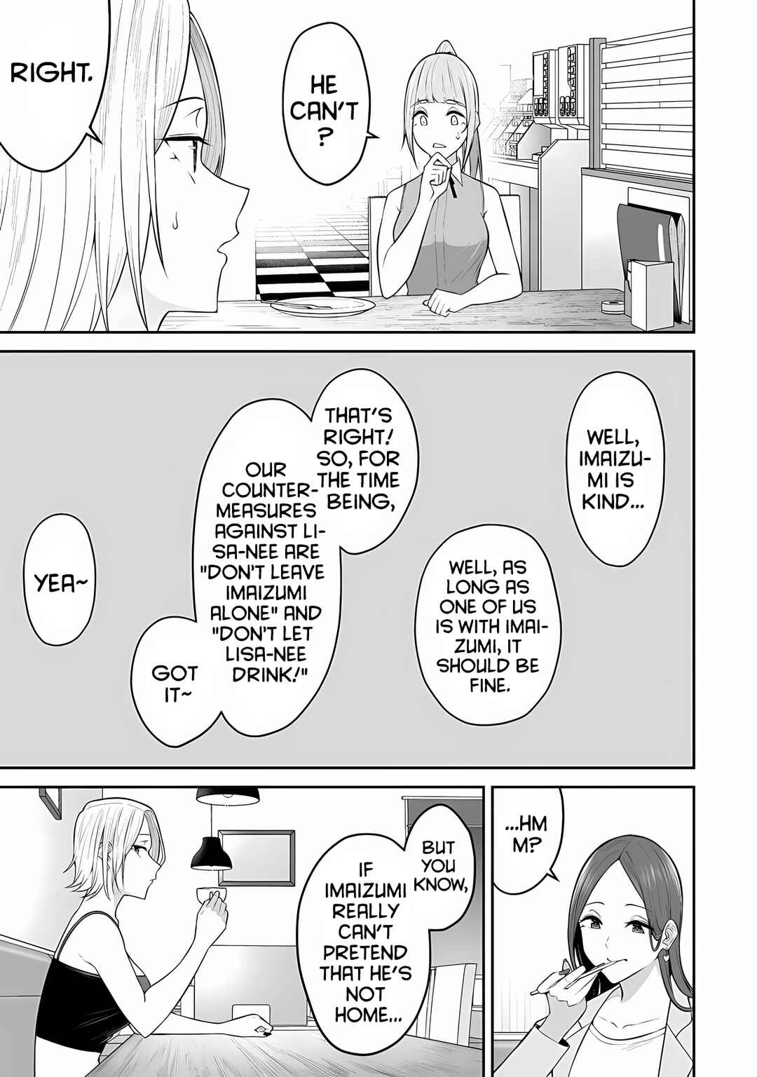 Page 21 Chapter 15 Imaizumin-chi wa Douyara Gal no Tamariba ni Natteru Rashii ~DEEP~