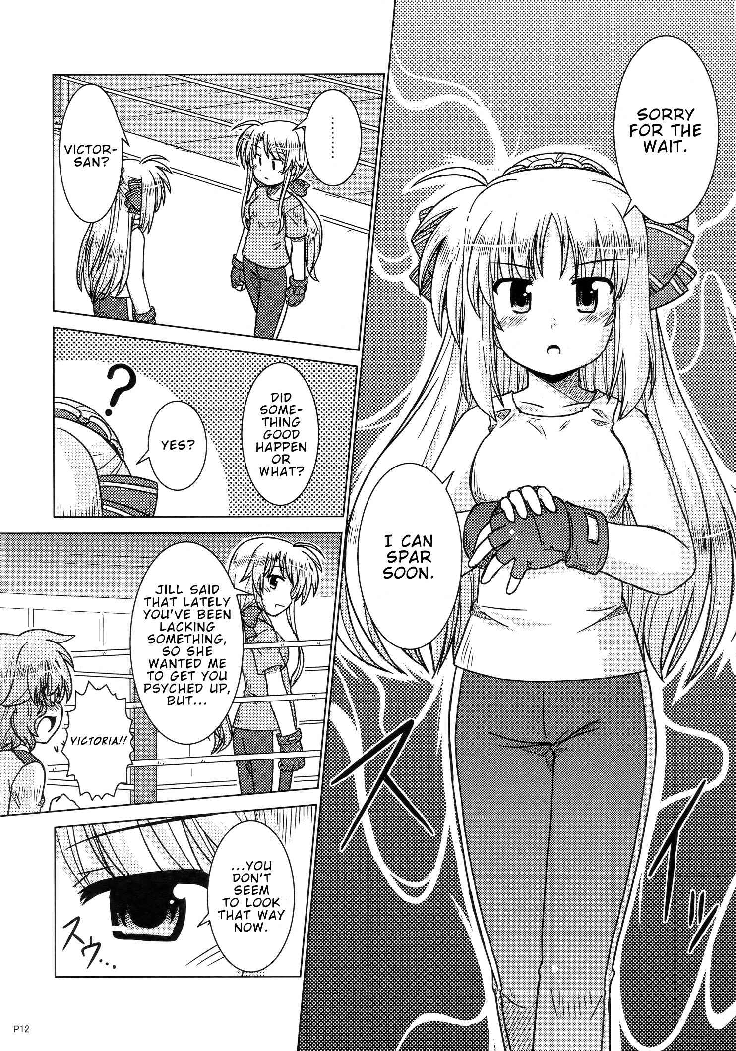 Page 11 Chapter Unknown_2ae1 Mahou Shoujo Lyrical Nanoha - Taisetsu na Omoi (Doujinshi)