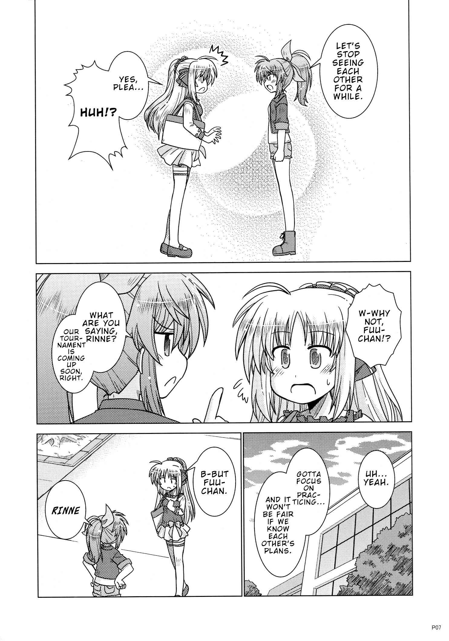 Page 6 Chapter Unknown_2ae1 Mahou Shoujo Lyrical Nanoha - Taisetsu na Omoi (Doujinshi)