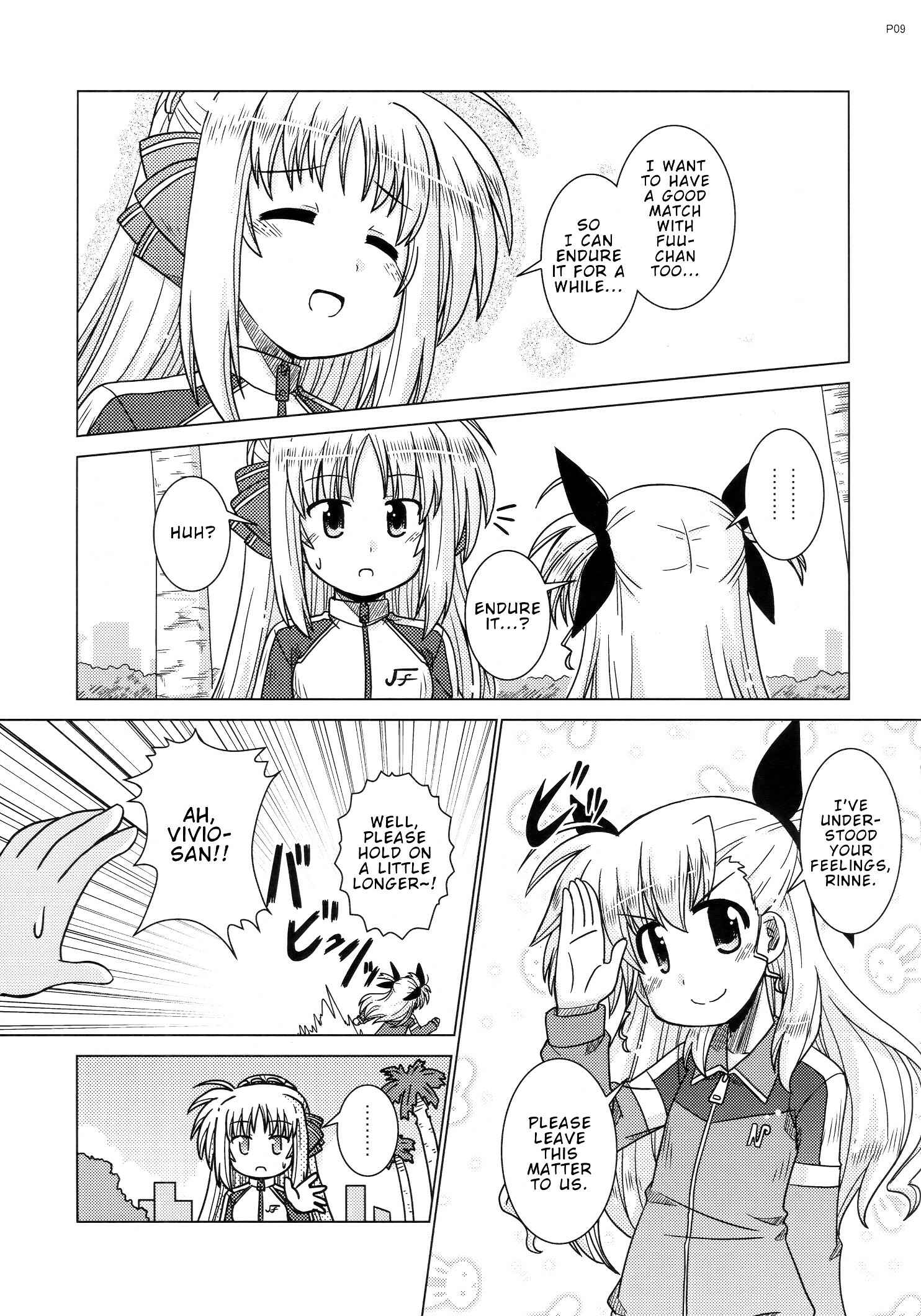 Page 8 Chapter Unknown_2ae1 Mahou Shoujo Lyrical Nanoha - Taisetsu na Omoi (Doujinshi)