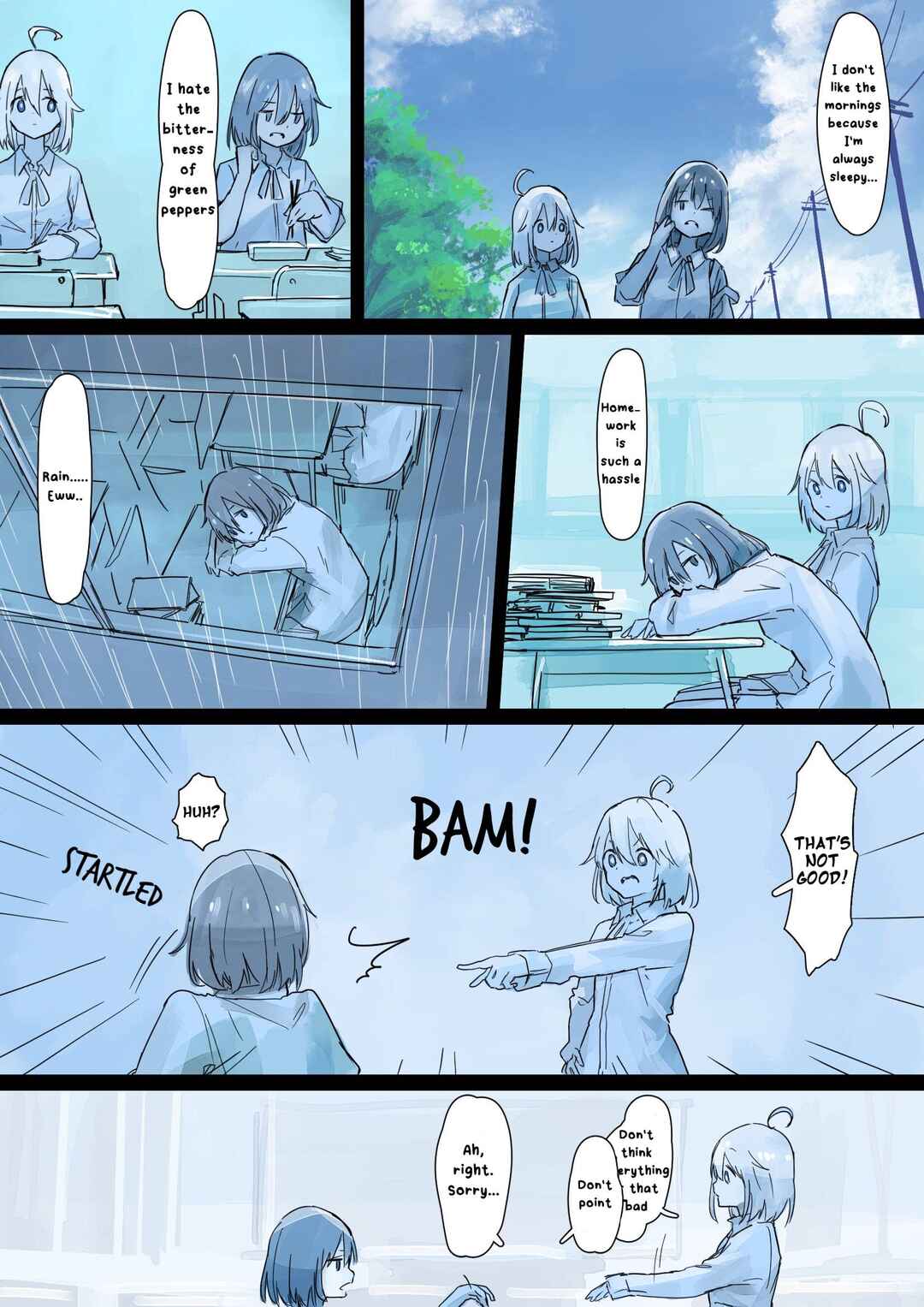 Page 1 Chapter 1 Shirokuro Sekai