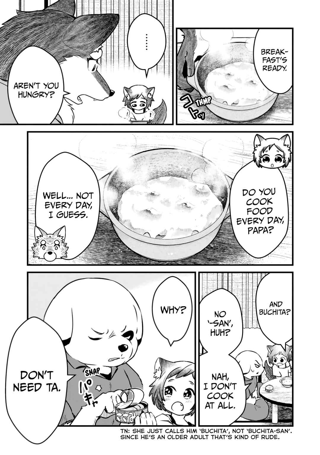 Page 3 Chapter 2 Kemomimi Shoujo no Shiawase Gohan