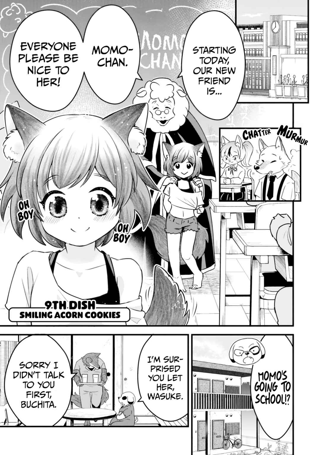 Page 1 Chapter 9 Kemomimi Shoujo no Shiawase Gohan