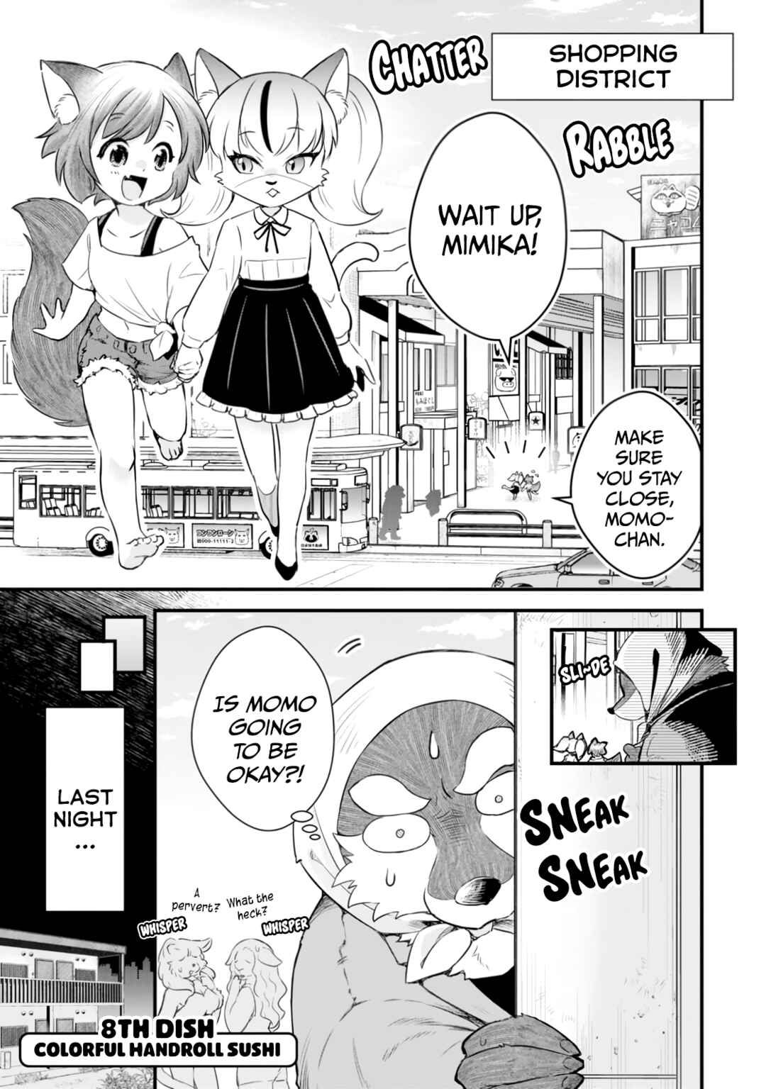 Page 1 Chapter 8 Kemomimi Shoujo no Shiawase Gohan