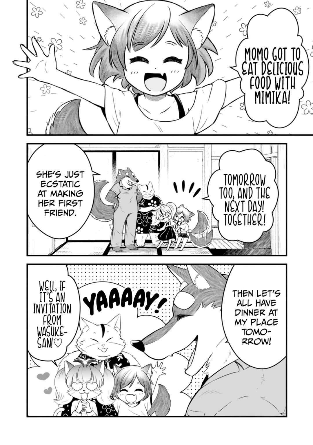 Page 2 Chapter 8 Kemomimi Shoujo no Shiawase Gohan
