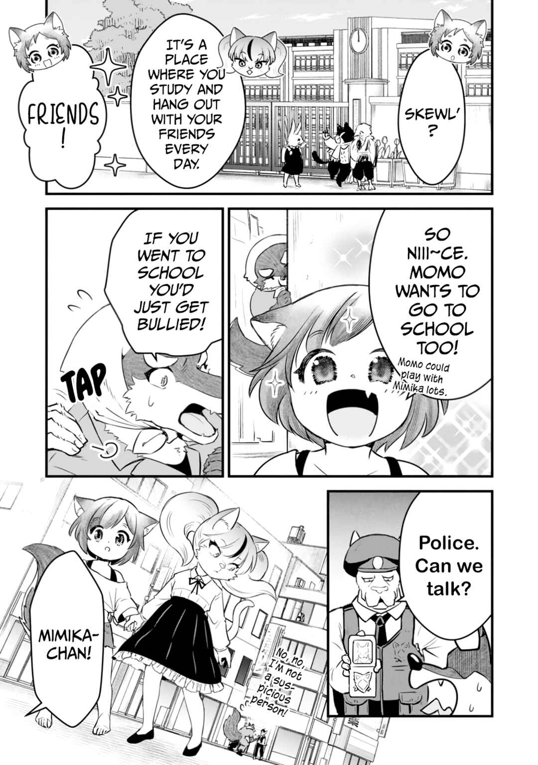 Page 7 Chapter 8 Kemomimi Shoujo no Shiawase Gohan
