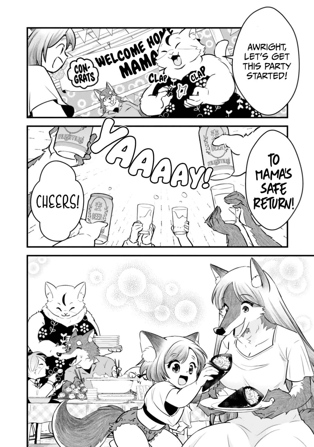 Page 14 Chapter 10 Kemomimi Shoujo no Shiawase Gohan