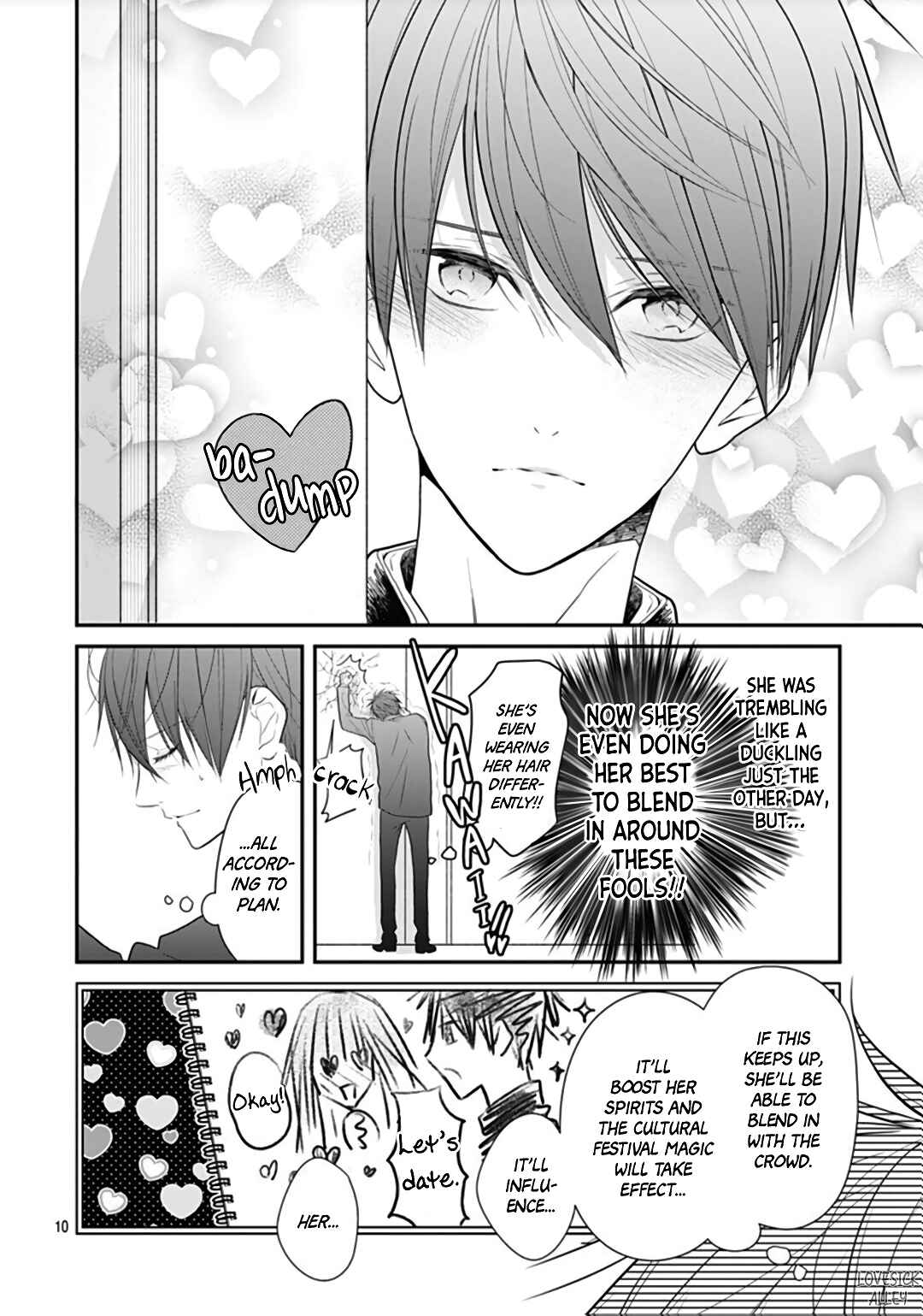 Page 12 Chapter 11 Kanojo ga Kawaii Sugite Ubaenai