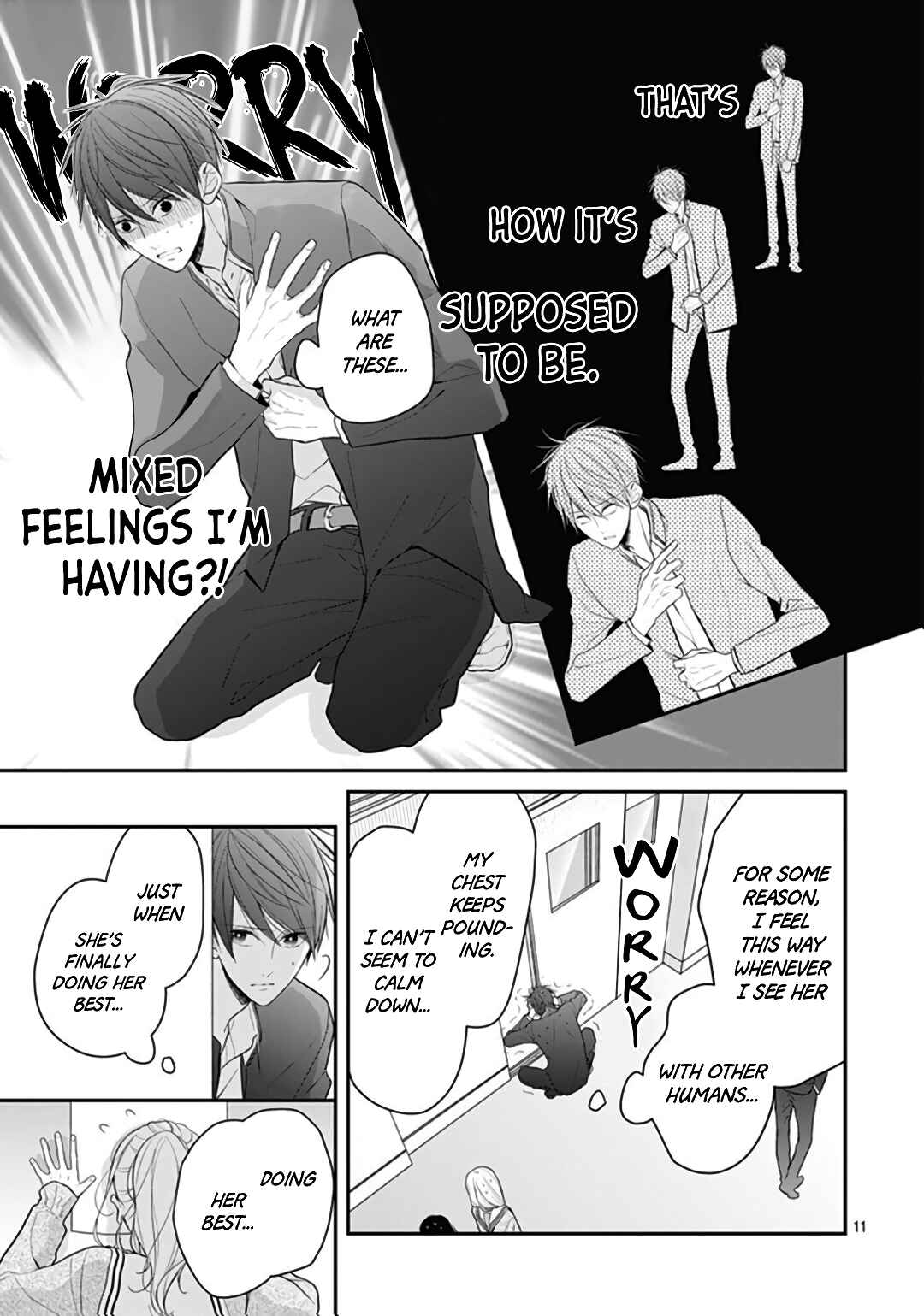 Page 13 Chapter 11 Kanojo ga Kawaii Sugite Ubaenai