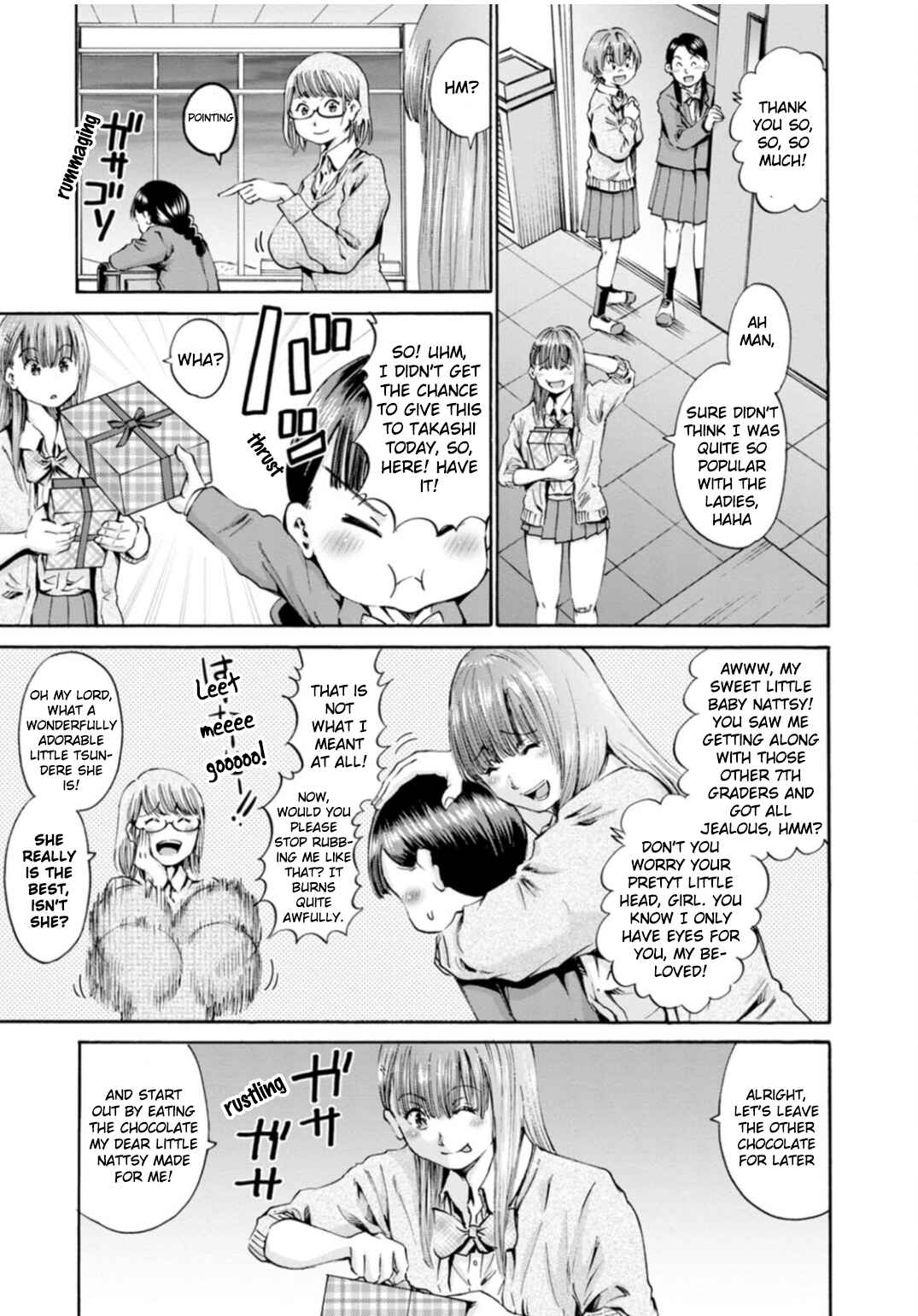Page 15 Chapter 33 Wazato Miseteru Kamoi-san?