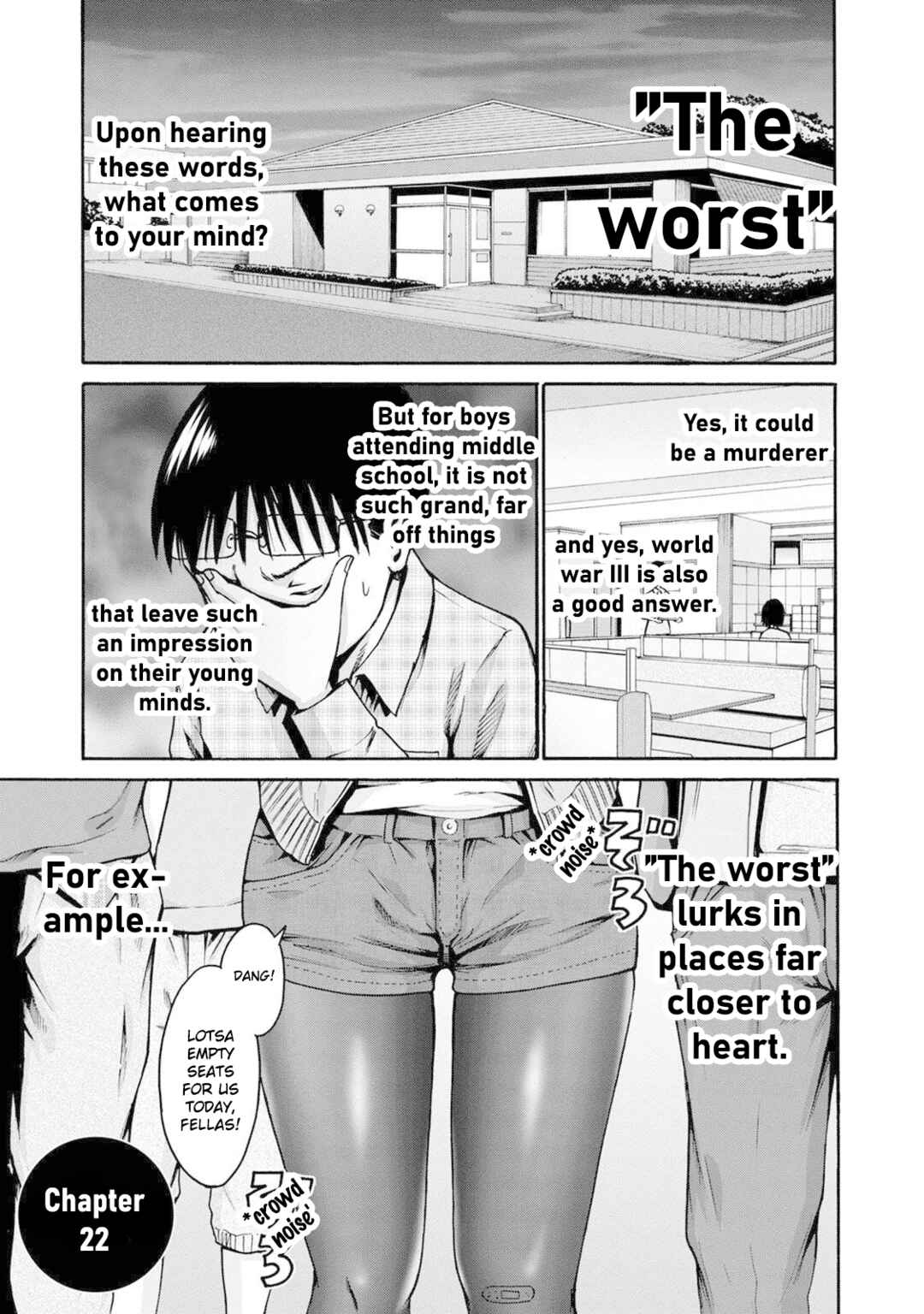 Page 1 Chapter 22 Wazato Miseteru Kamoi-san?