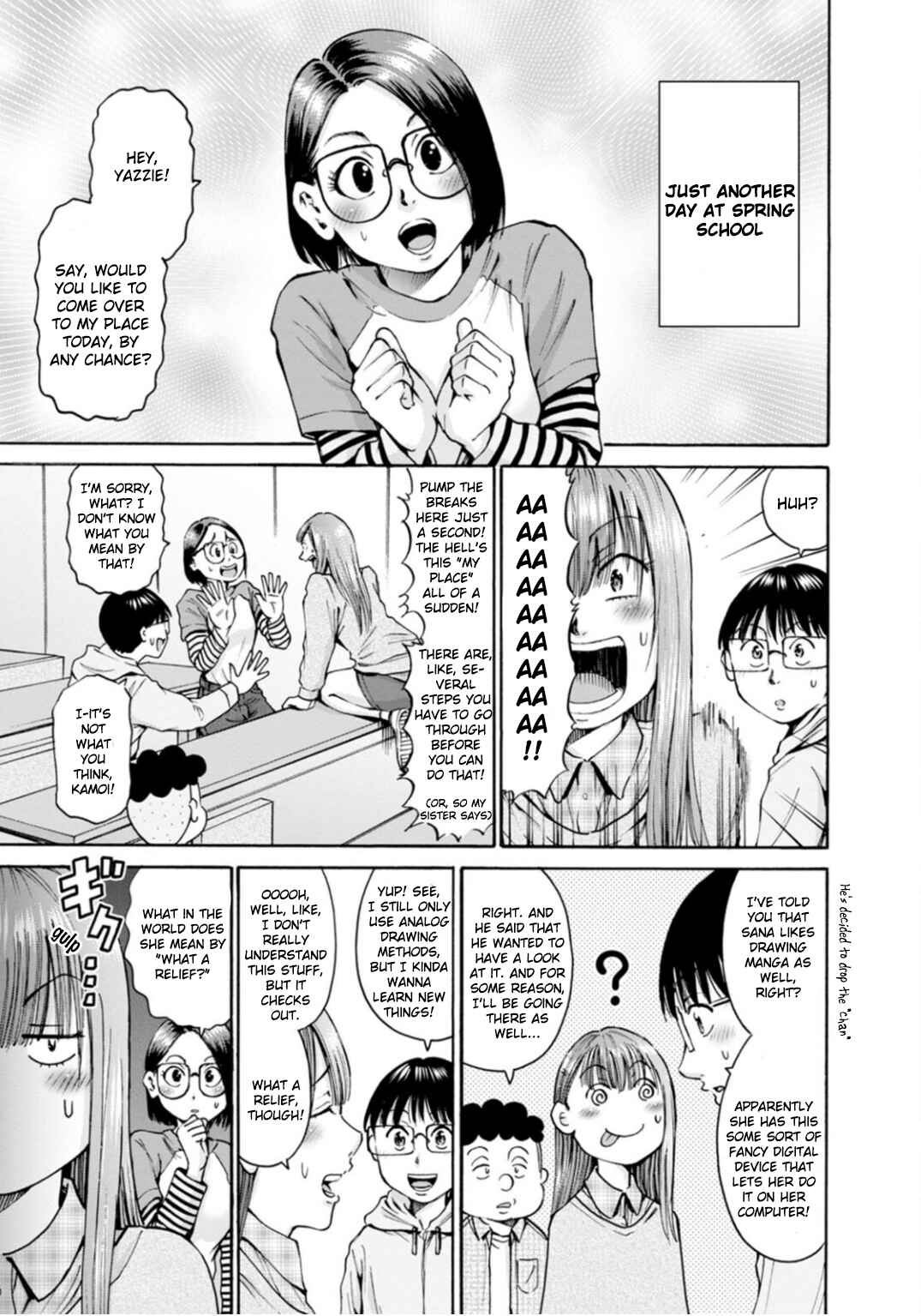 Page 1 Chapter 38 Wazato Miseteru Kamoi-san?