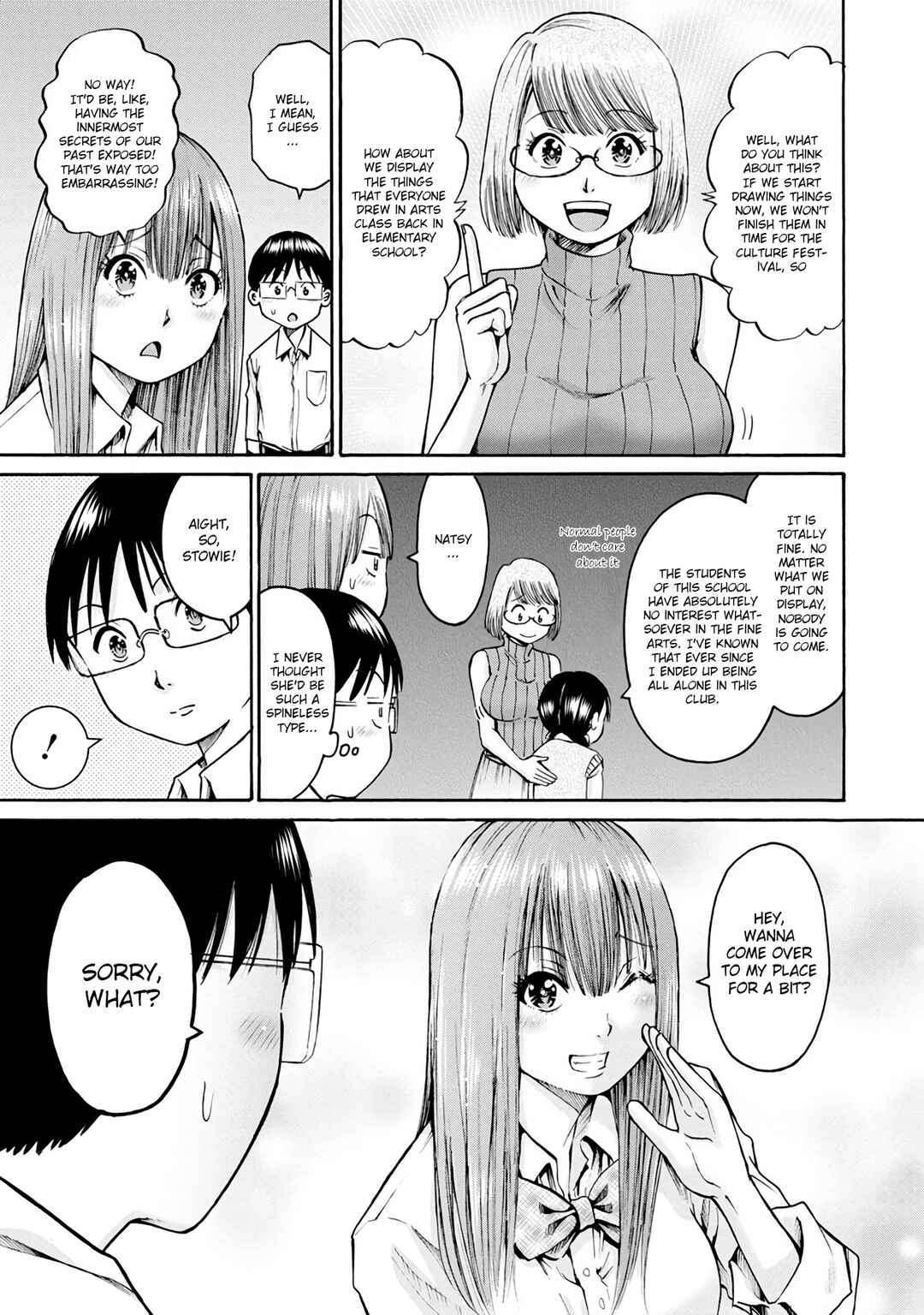 Page 3 Chapter 14 Wazato Miseteru Kamoi-san?