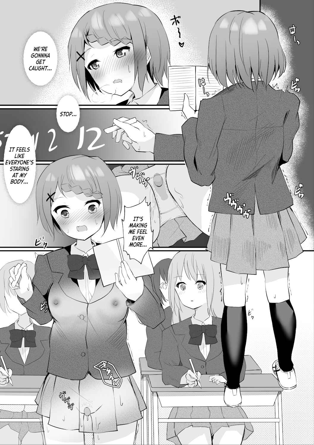 Page 15 Chapter Unknown_c308 A Story About Tied Up Lesbian Sex in Return for Vibrator Play in the Middle of Class