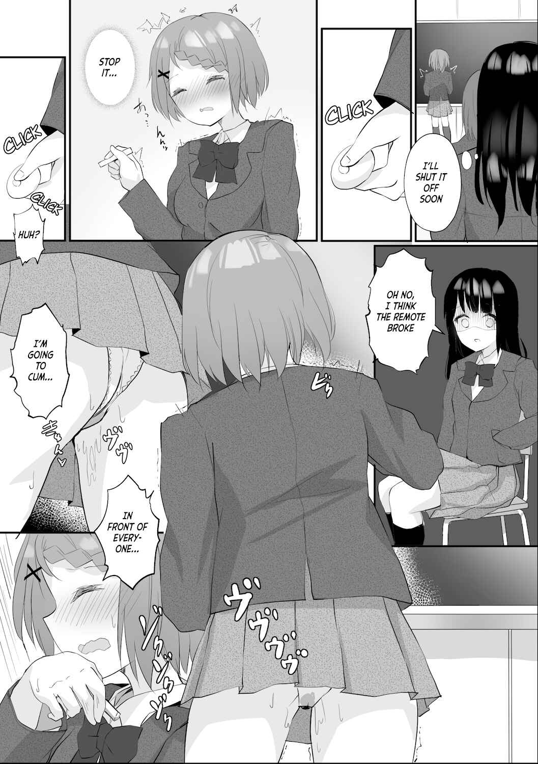 Page 17 Chapter Unknown_c308 A Story About Tied Up Lesbian Sex in Return for Vibrator Play in the Middle of Class