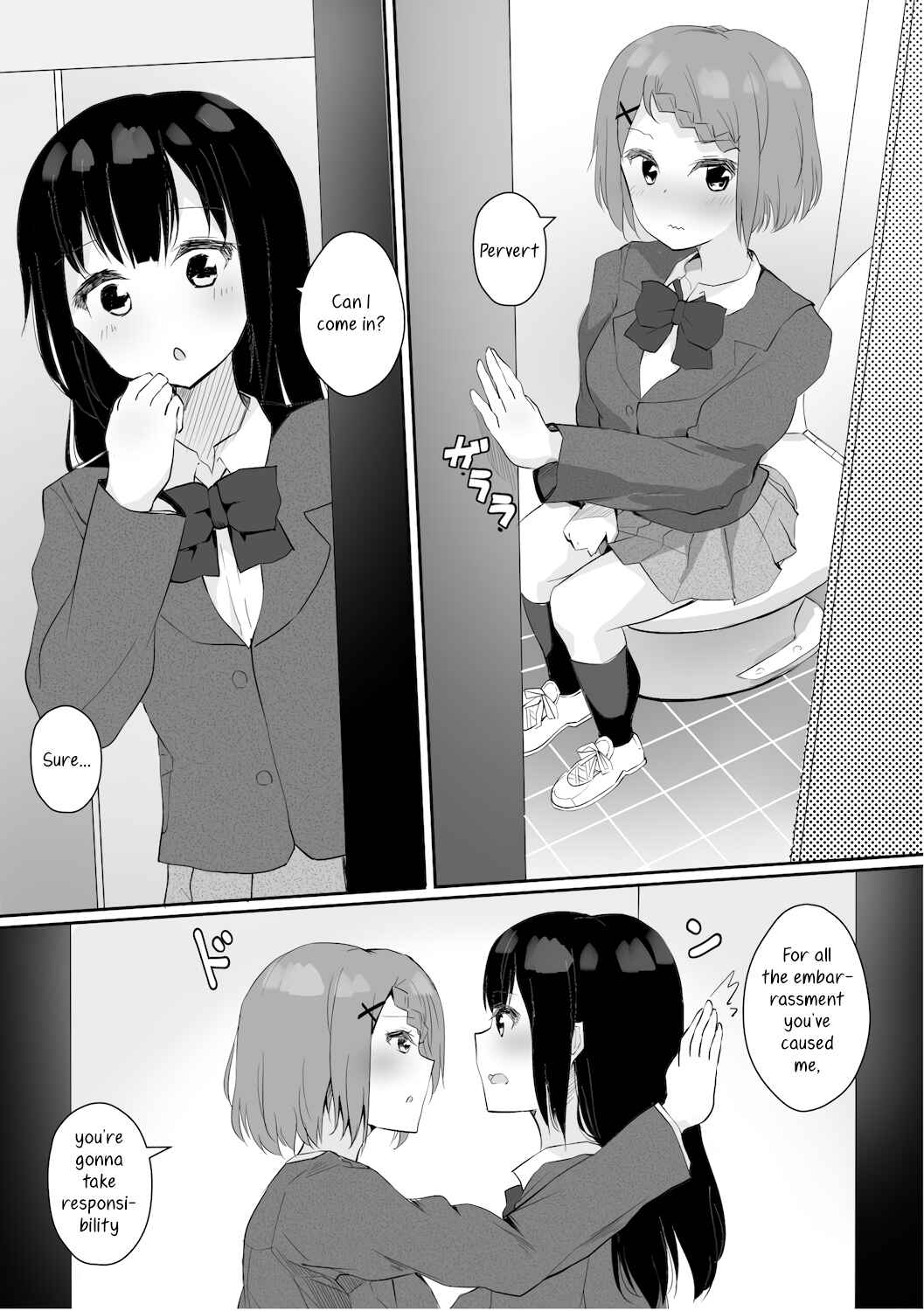 Page 22 Chapter Unknown_c308 A Story About Tied Up Lesbian Sex in Return for Vibrator Play in the Middle of Class