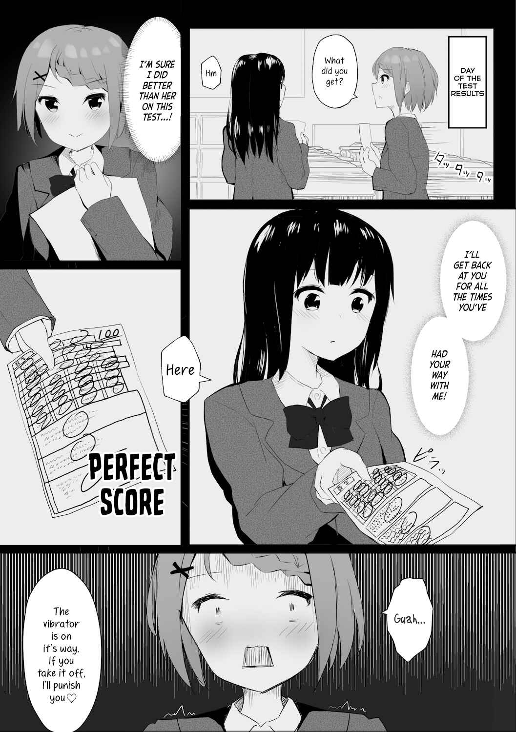Page 4 Chapter Unknown_c308 A Story About Tied Up Lesbian Sex in Return for Vibrator Play in the Middle of Class