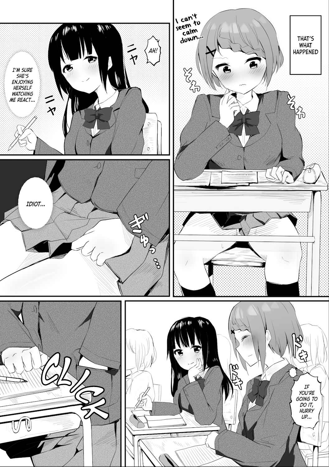 Page 5 Chapter Unknown_c308 A Story About Tied Up Lesbian Sex in Return for Vibrator Play in the Middle of Class