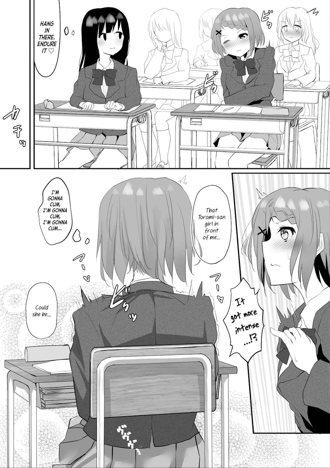 Page 9 Chapter Unknown_c308 A Story About Tied Up Lesbian Sex in Return for Vibrator Play in the Middle of Class